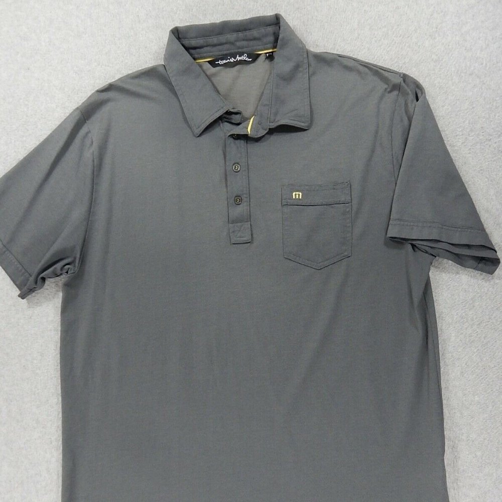 Travis Mathew S/S Pocket Golf Polo Shirt Mens XXL